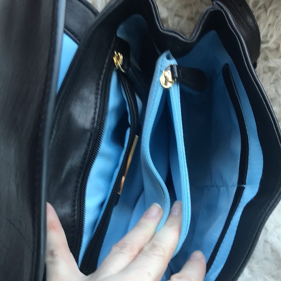 Cynthia Rowley Black Leather Bag - Picture 12 of 16